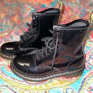 Size 8 Docs Black Patent worn a few times